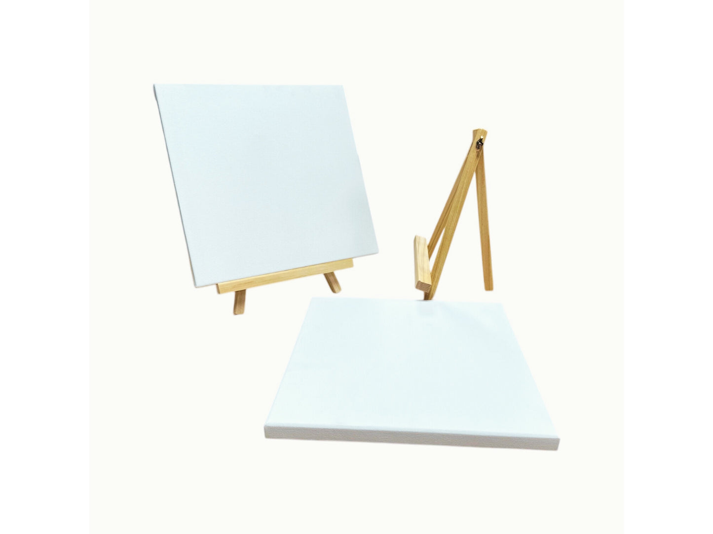 Pack of 48 25x25cm Canvas Easel Set