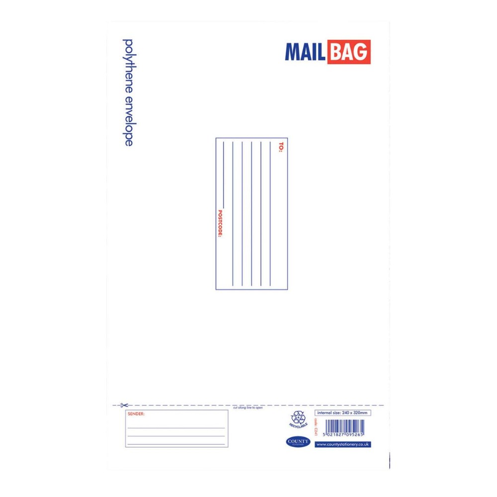 County Medium Mail Bag (Pack of 25)