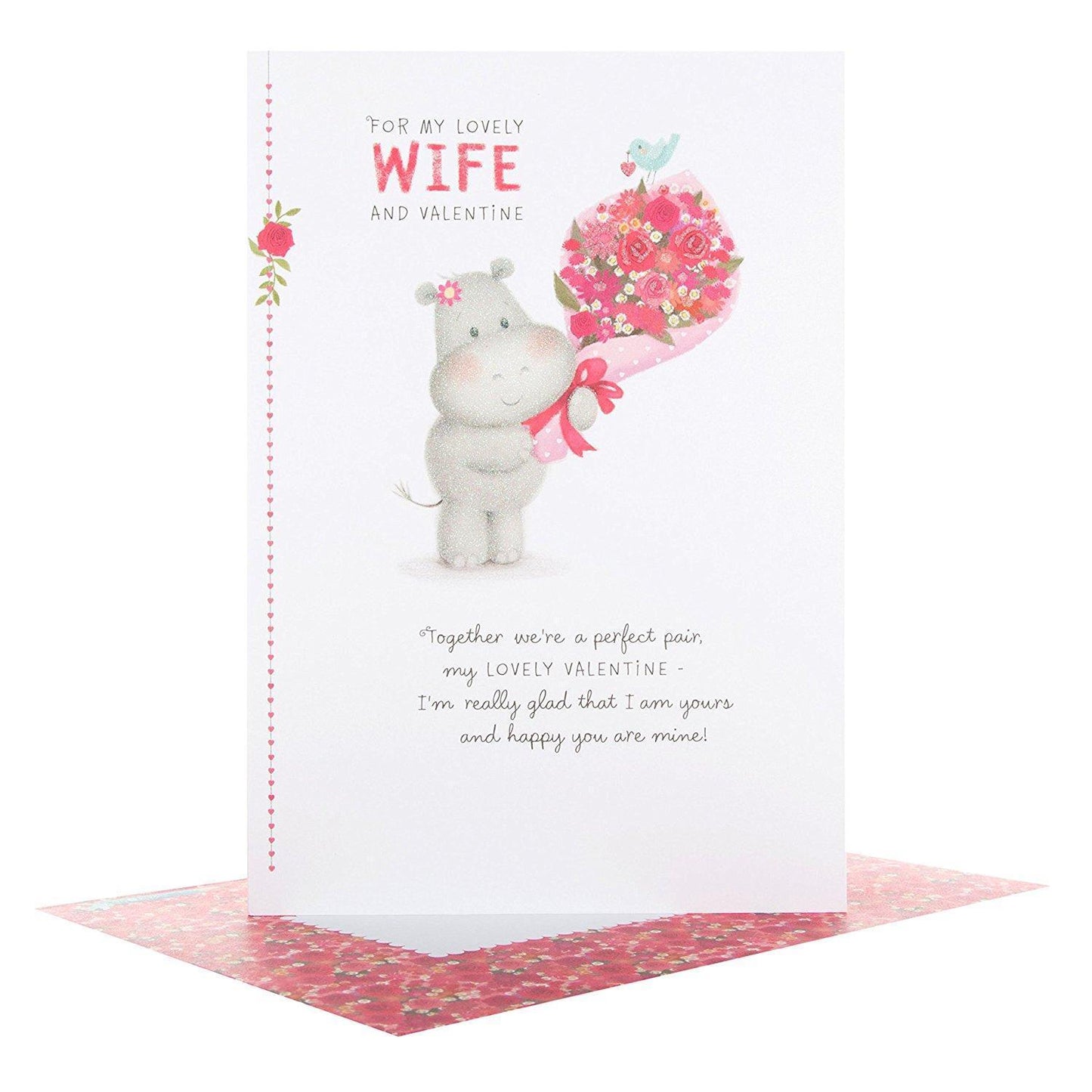 Hallmark Wife Valentine's Day Card 'Hugs and Kisses'