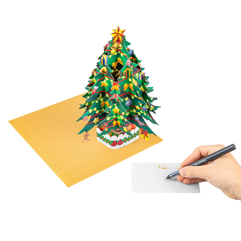 Season’s Tree of Light 3D Pop Up Christmas Card