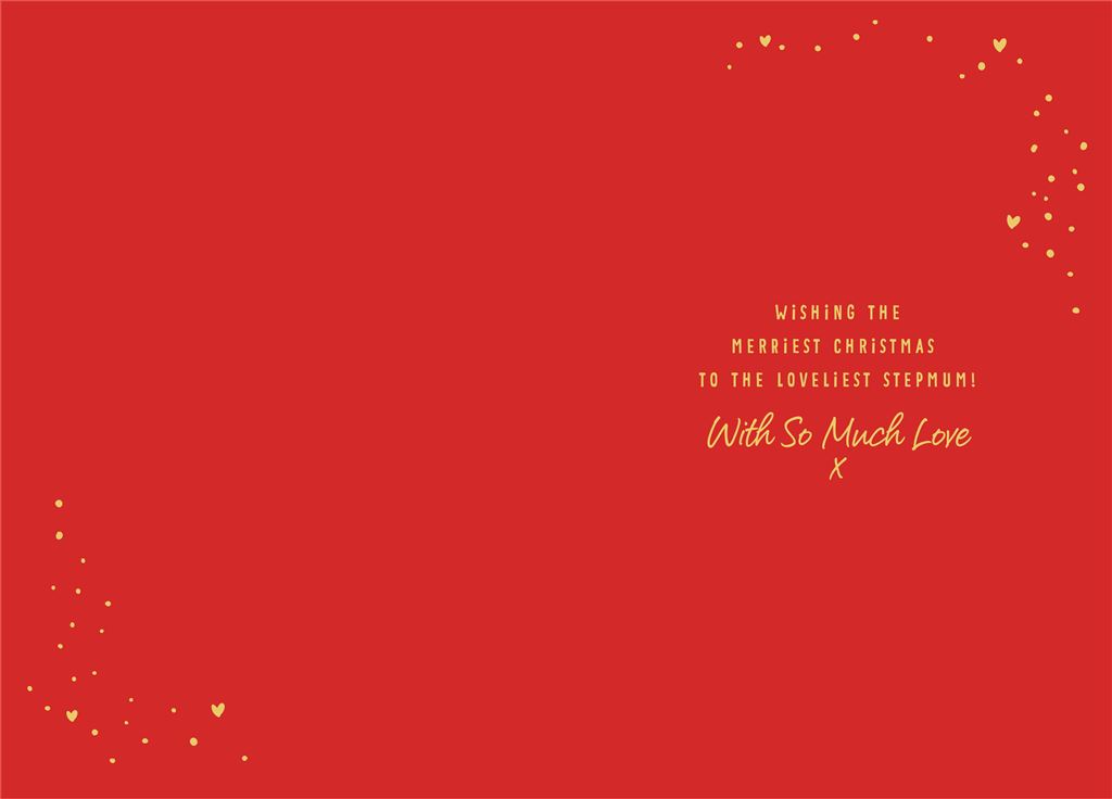 Forever Friends Wonderful Stepmum Christmas Card