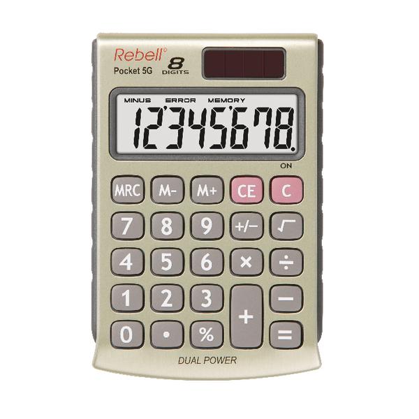 Rebell 5G Pocket Calculator RE-POCKET 5G {DC}
