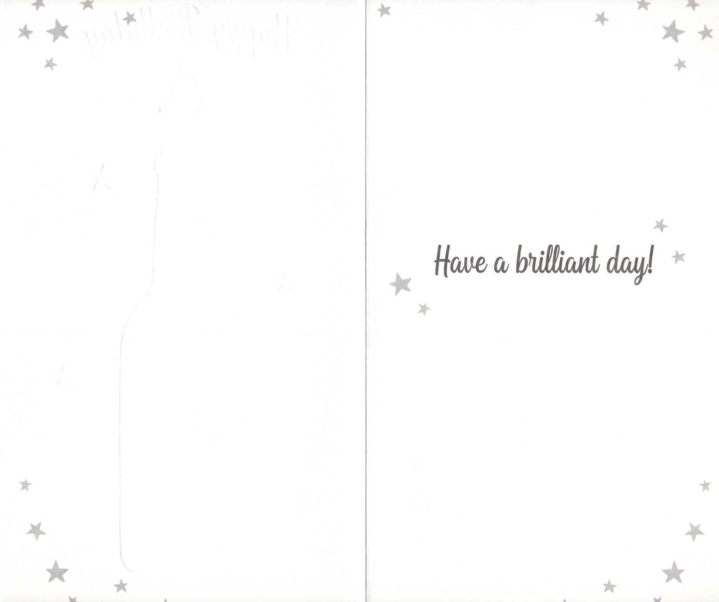 Embellished Beer Bottle Cheers Dad Happy Birthday Card