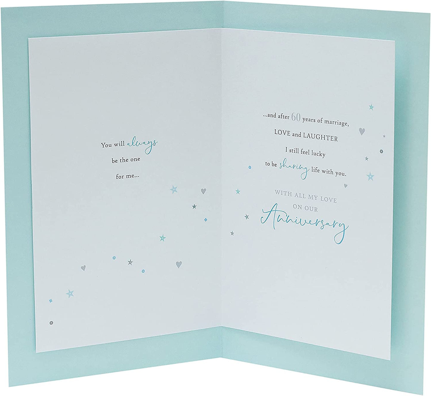 For My Husband 60th Anniversary Luxury Greeting Card