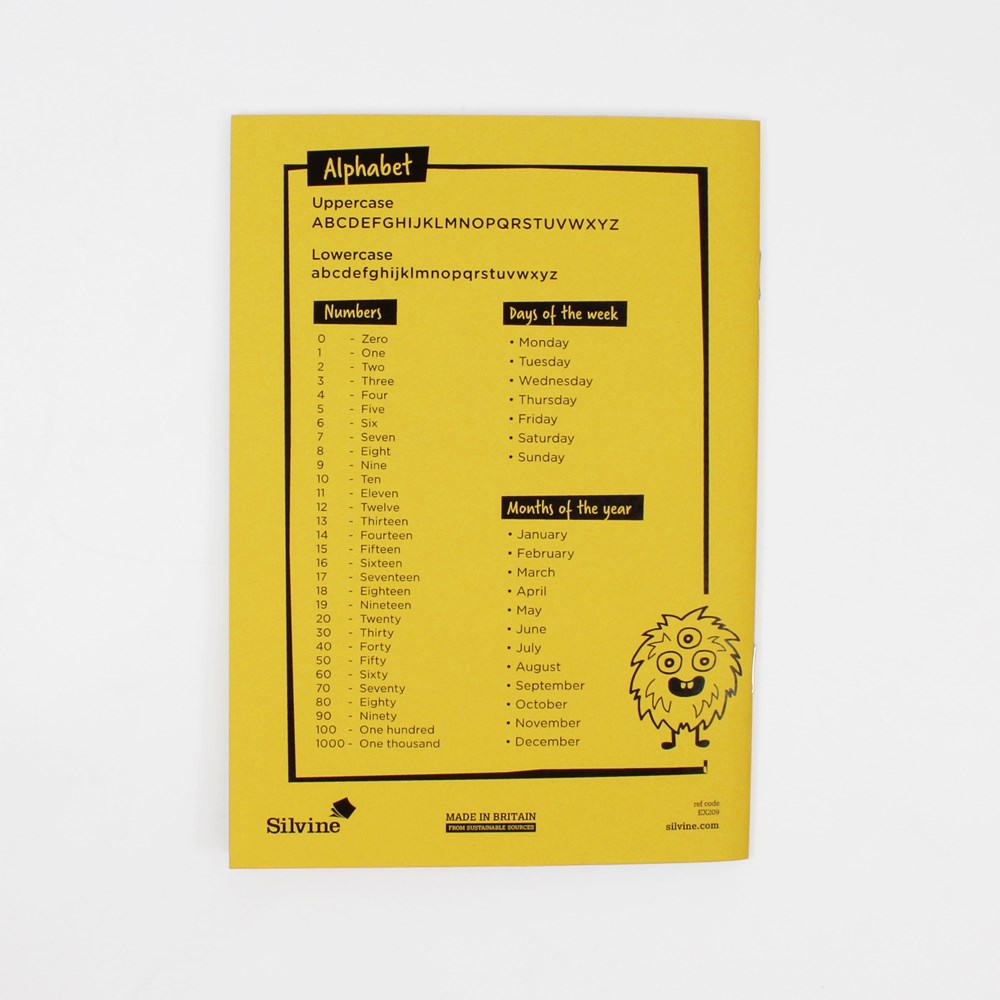 A5 Primary School Dictionary Spelling Book - Yellow Cover
