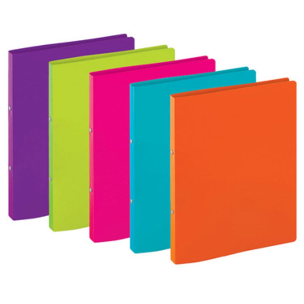 A4 Vivid Colours Slim Ring Binder