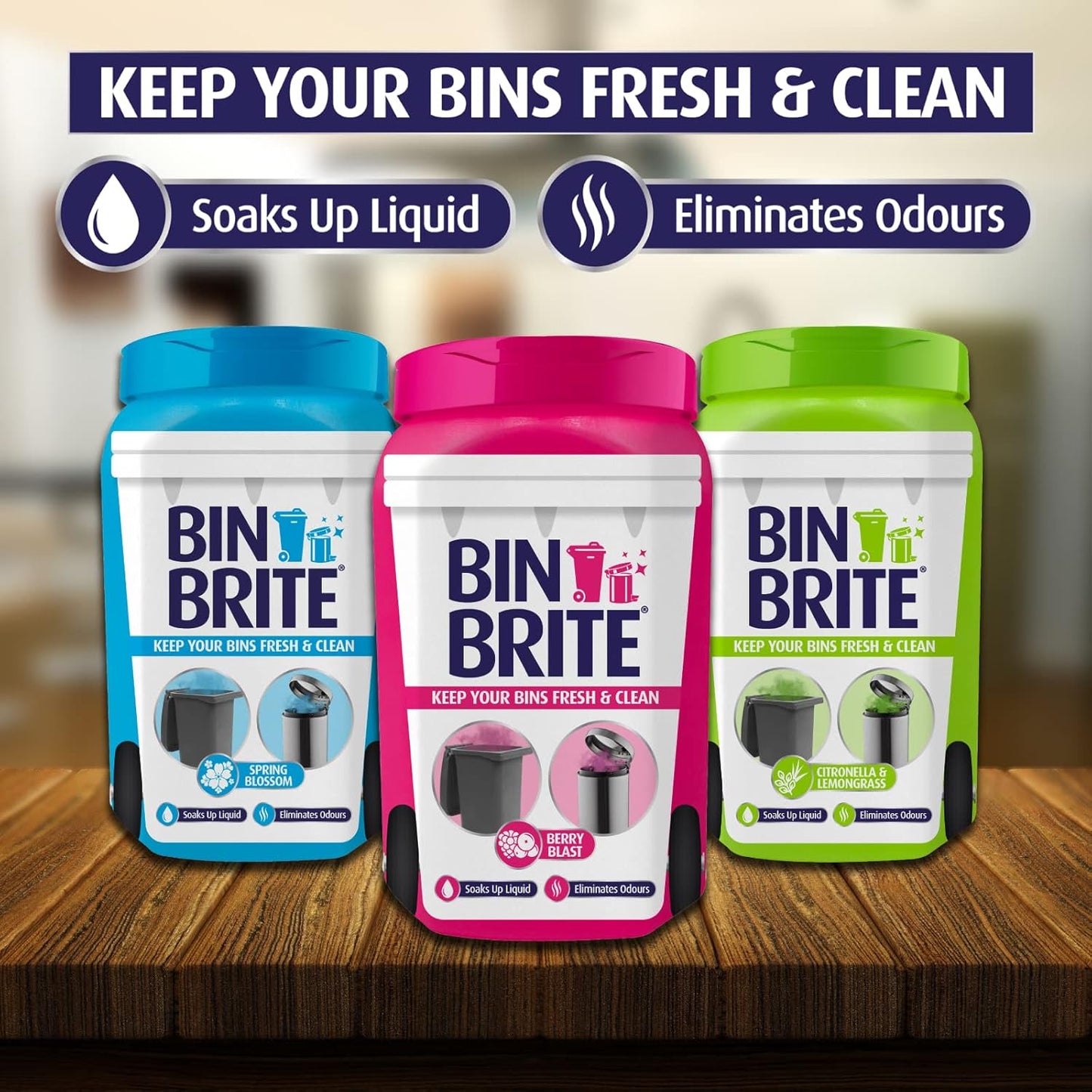 Berry Blast Bin Odour Neutraliser 500g