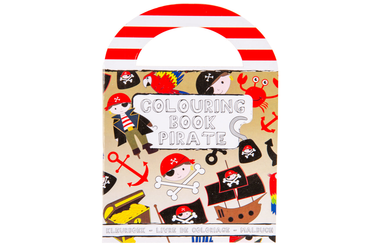 Pack of 20 Pre Filled Pirate Theme Kids Party Favour Bags – Gift Bags with Reusable Cup & Themed Toys