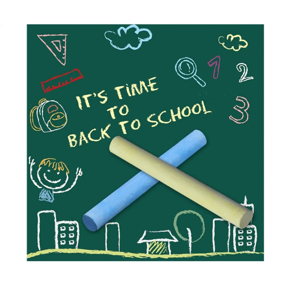 Pack of 300 Coloured Chalk Sticks - Non Toxic