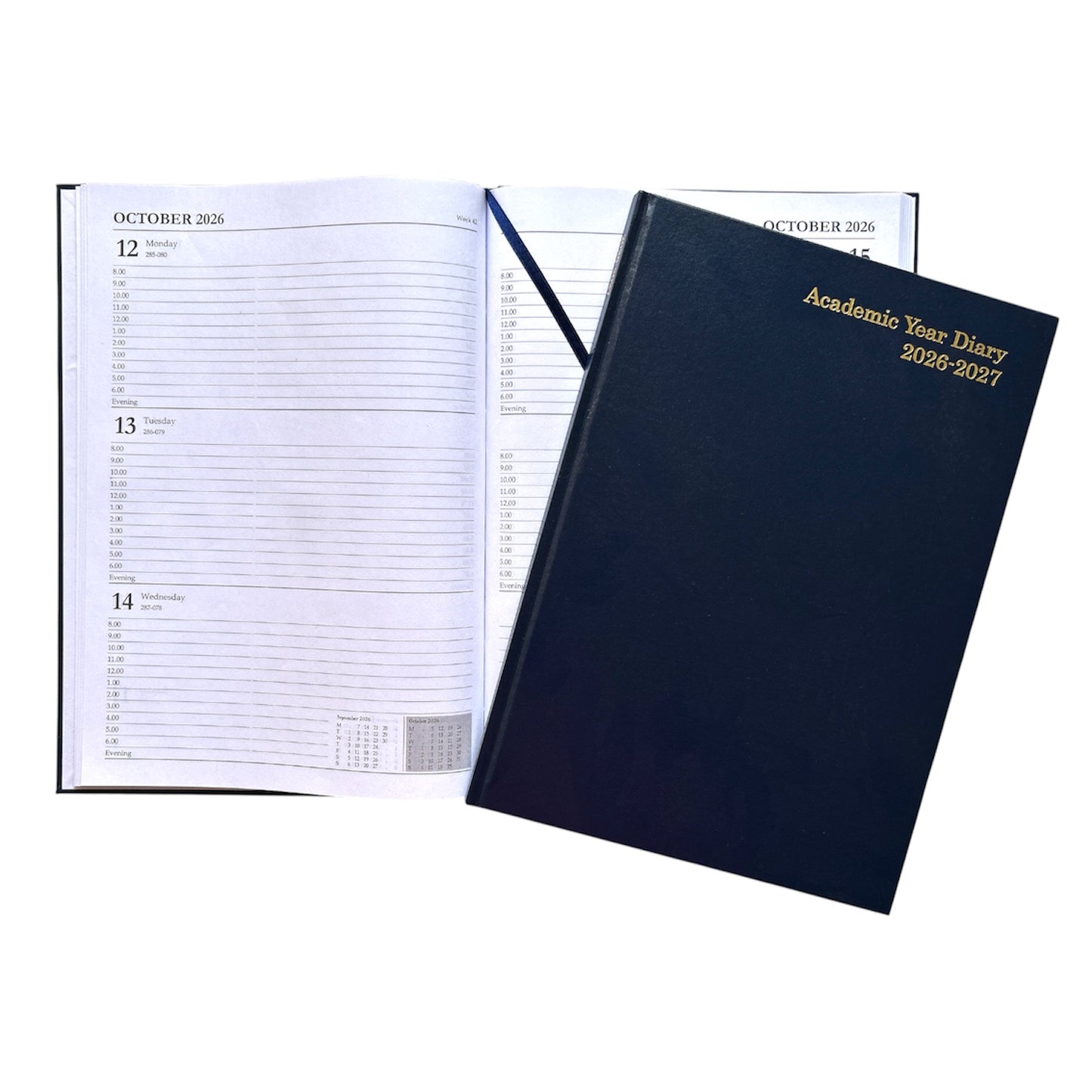 Janrax 2026-2027 A4 Week To View Blue Academic Diary