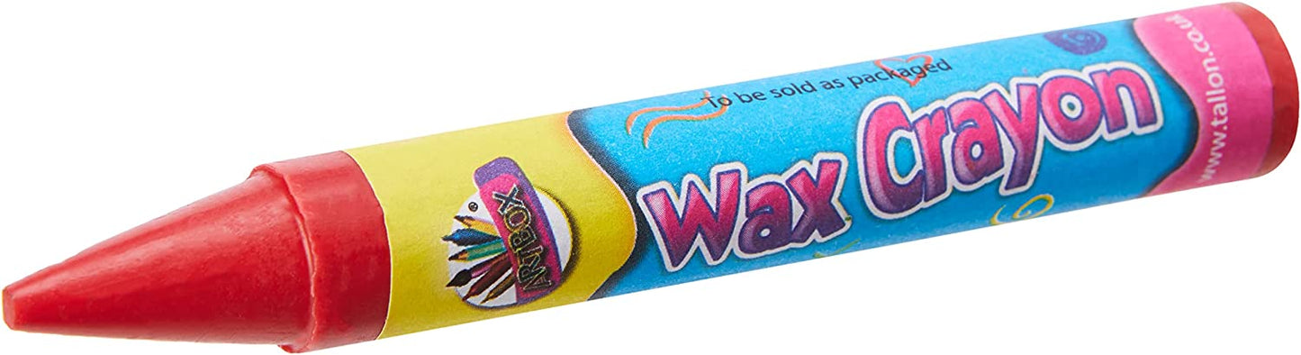 Set of 12 Jumbo Size Wax Crayons