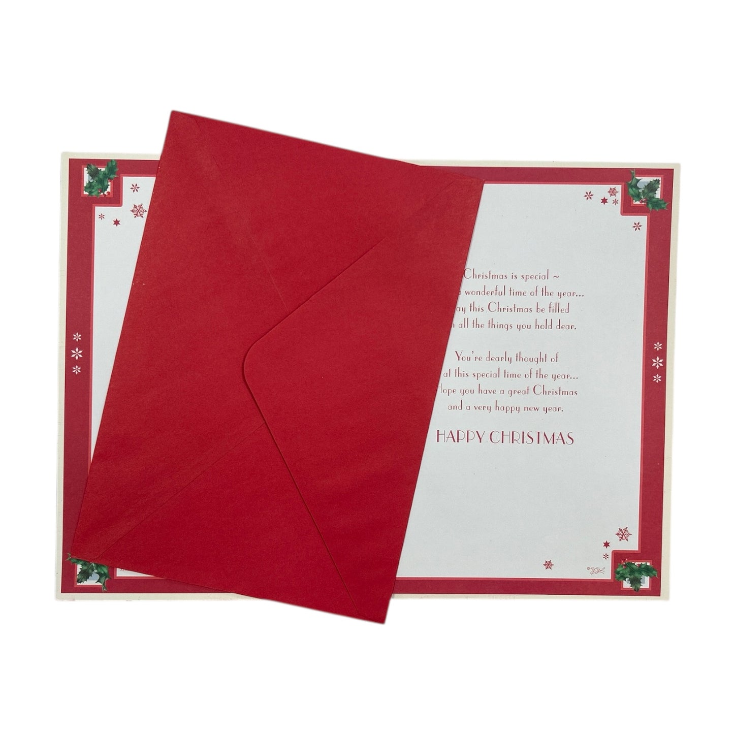 To Both of You Lovely Couple With Snowy Scene Design Christmas Card