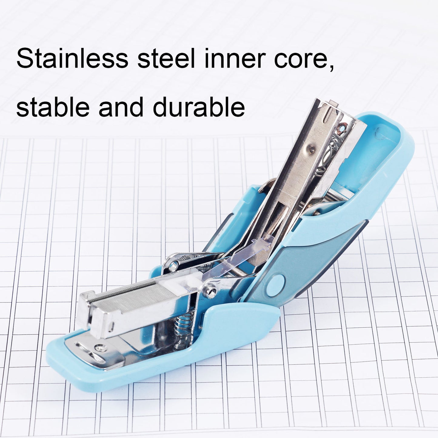 Single Labour-Saving Stapler with Extra Staple Storage Space