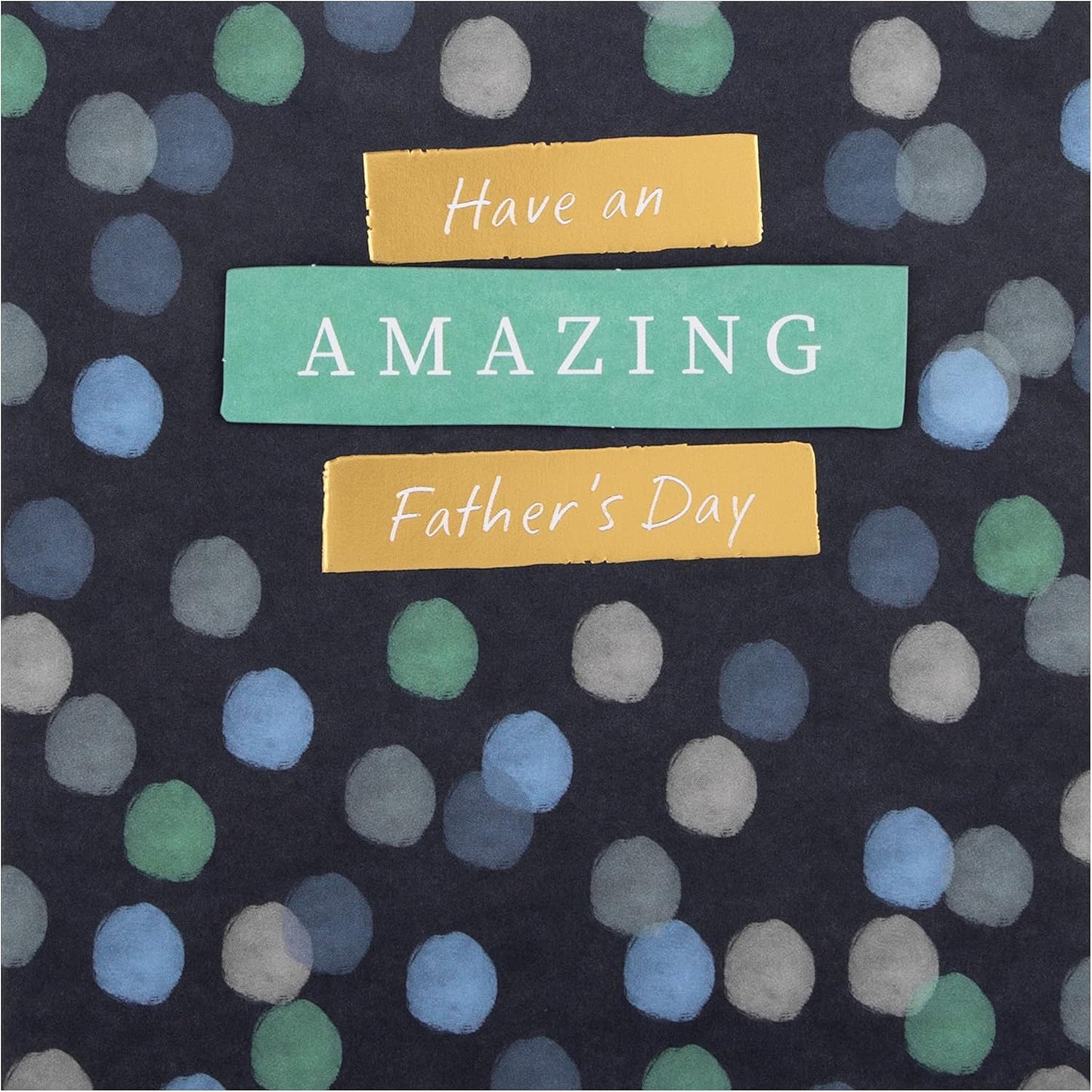 Traditional Patterned Design Father's Day Card