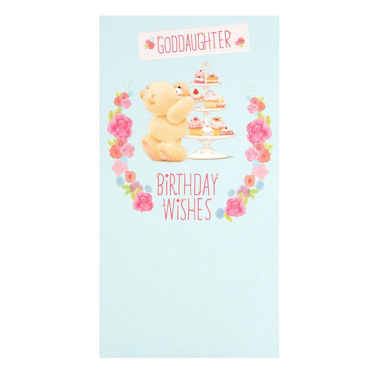 Forever Friends Goddaughter Birthday Card "With Love"