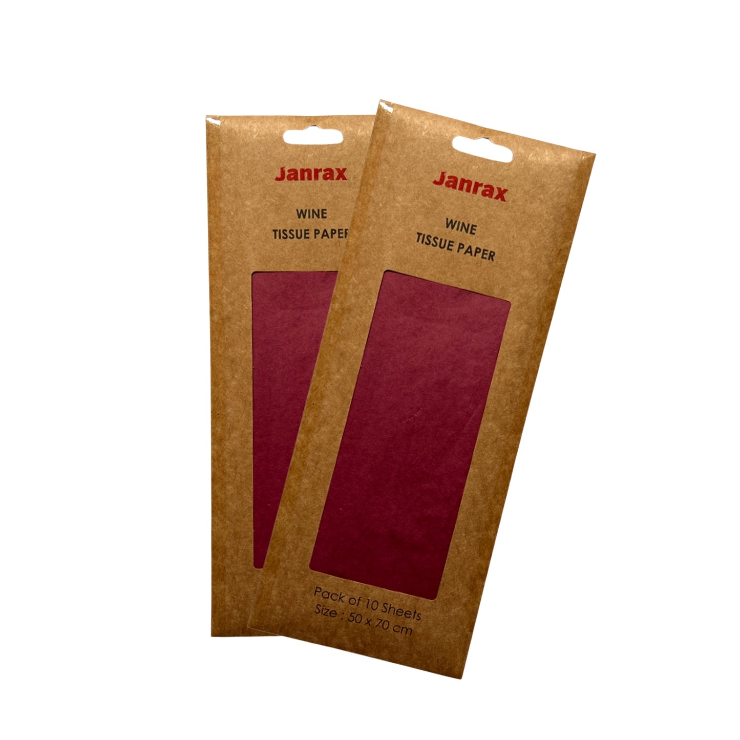 Pack of 200 Wine Colour Acid Free 50 x 70cm Tissue Paper Sheets