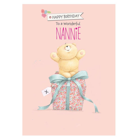 Forever Friends Nannie Birthday Card
