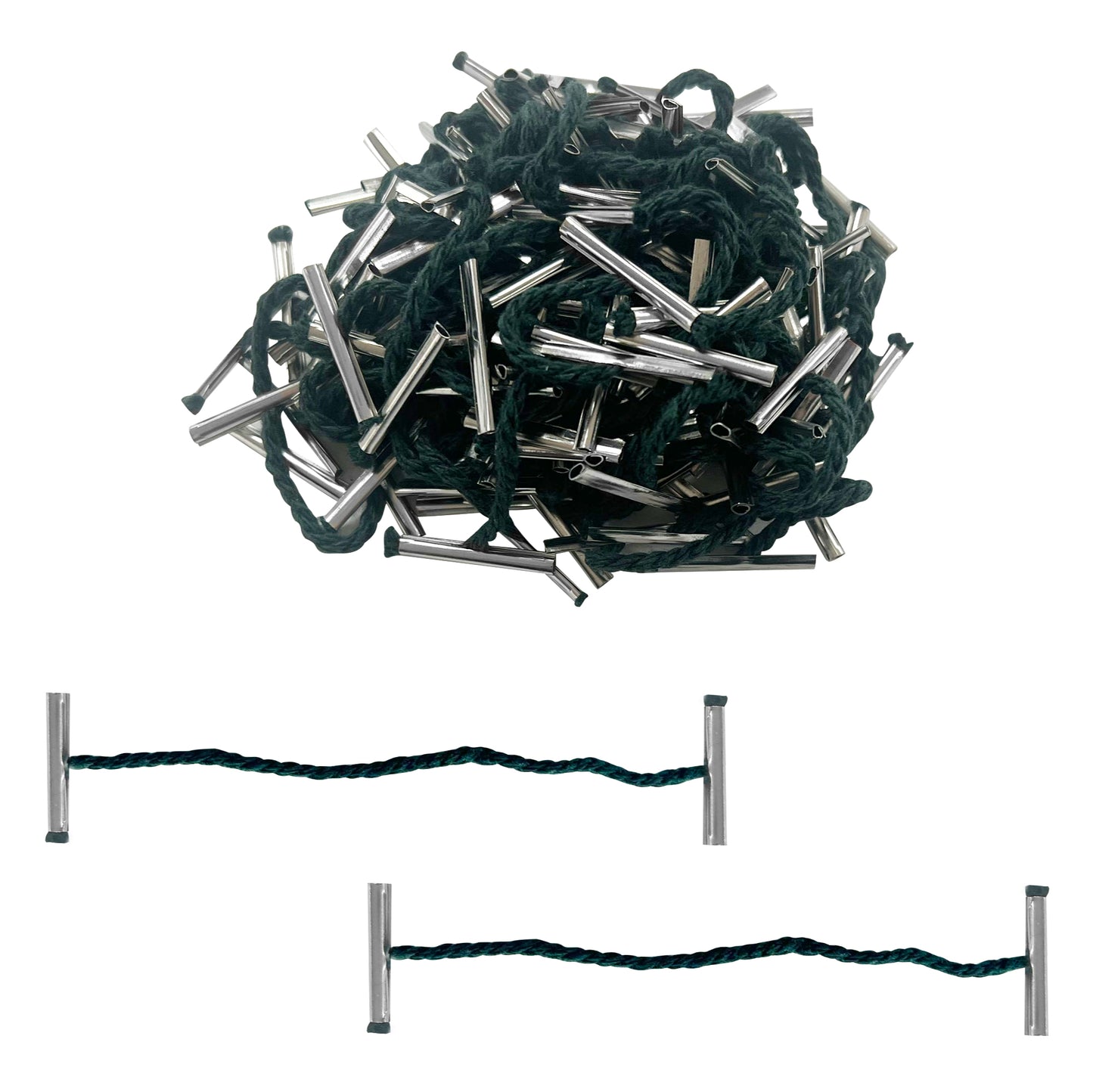 Pack of 100 101mm Metal End Treasury Tags