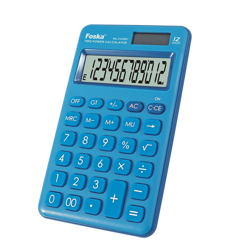 Two Power 12 Digit Calculator
