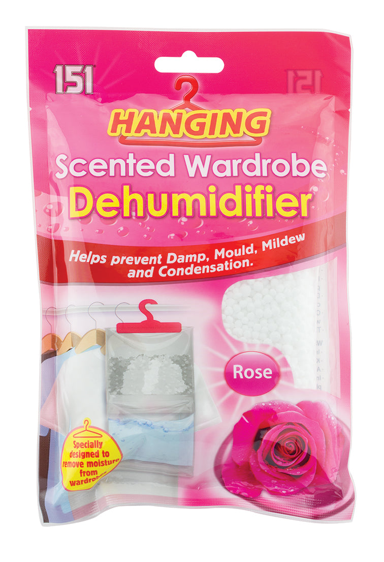Pack of 3 Scented Hanging Wardrobe Dehumidifier