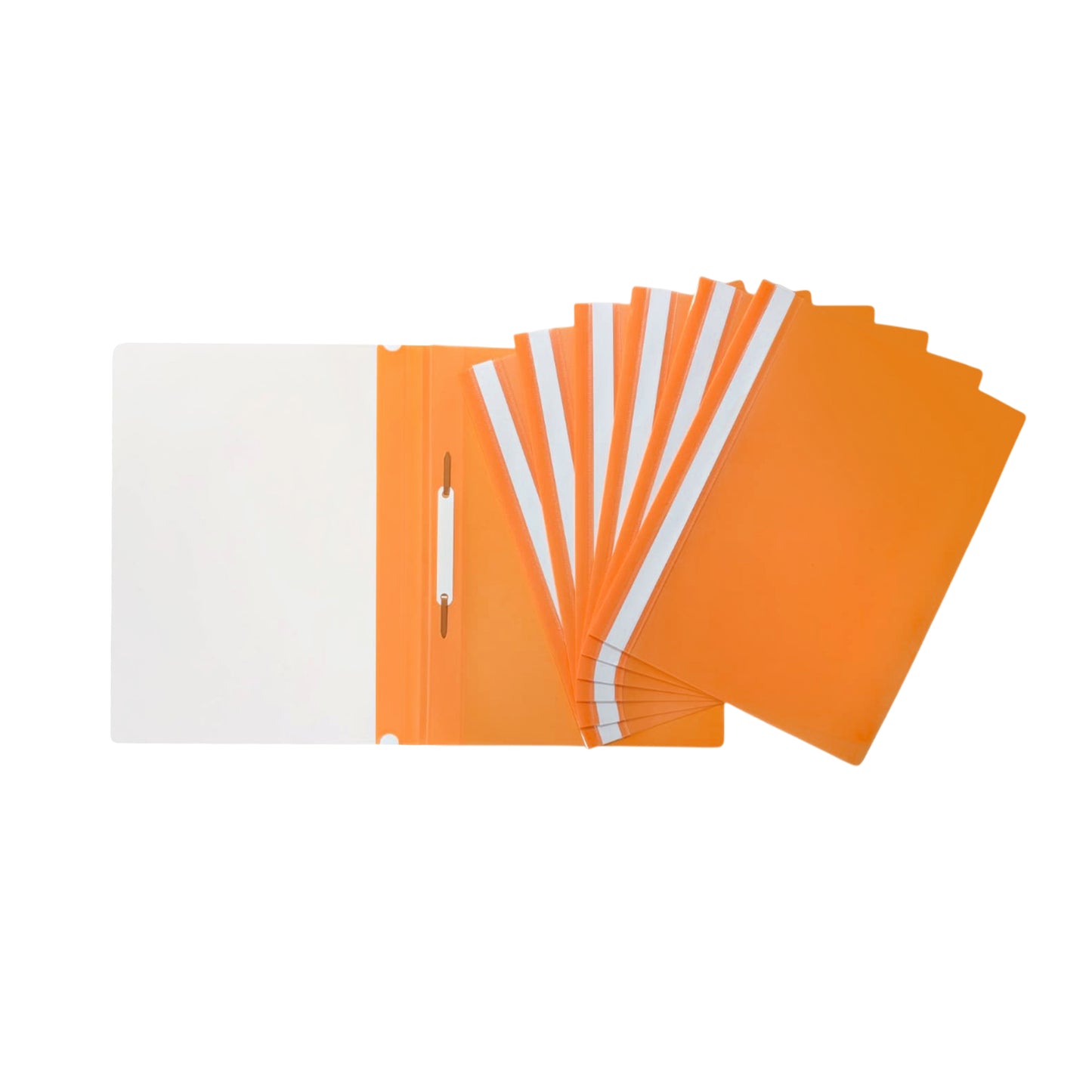 Pack of 60 Orange A4 Project Folders by Janrax