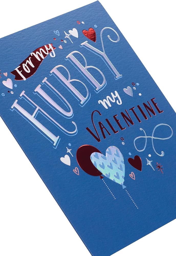 Embellished Design Husband Valentine's Day Card