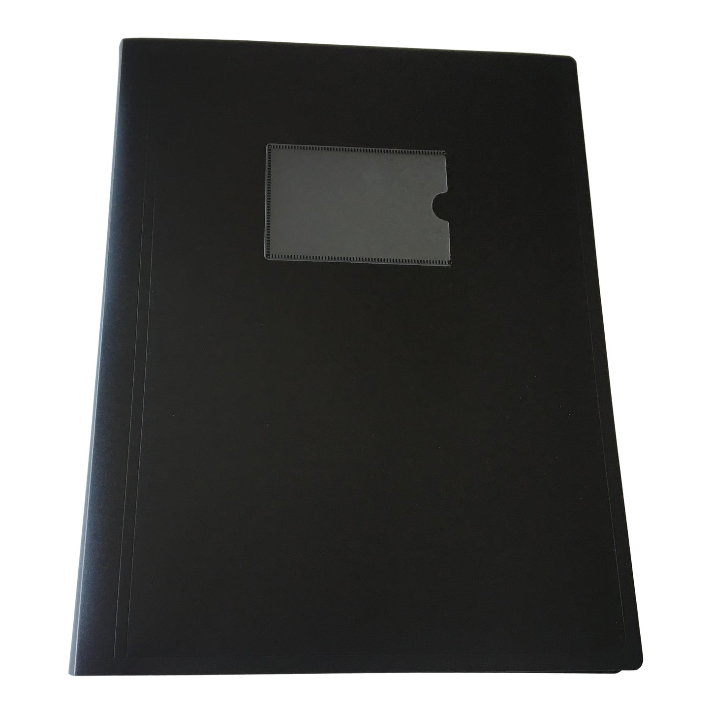 22 x A4 Flexible Cover Display Book - Black 20 Pocket