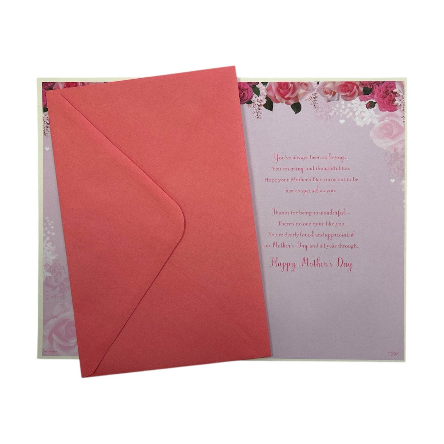 To My Wife Beautiful Roses Design Pink Mother's Day Card