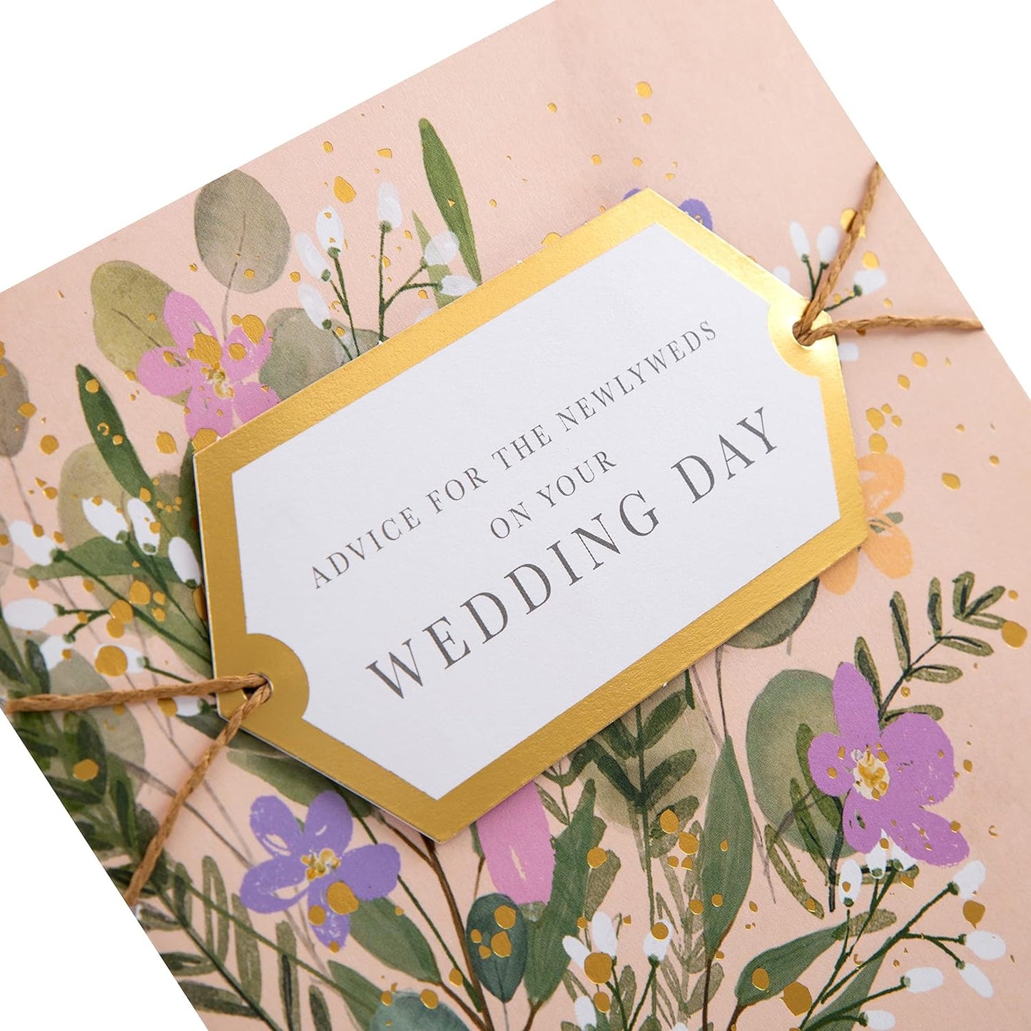 Traditional Written Verse Design Large Wedding Day Congratulations Card