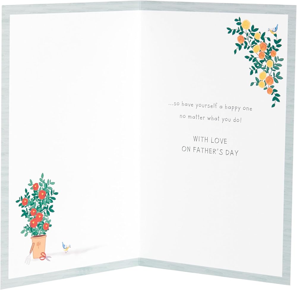 Garden Shed Design Dad Father's Day Card