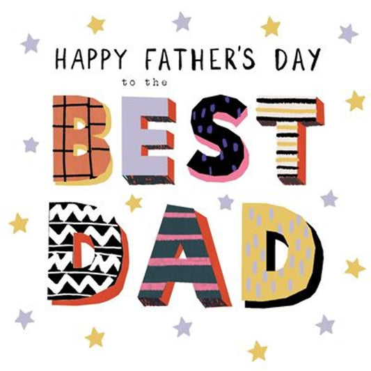 Kindred Best Dad Starry Design Father's Day Card