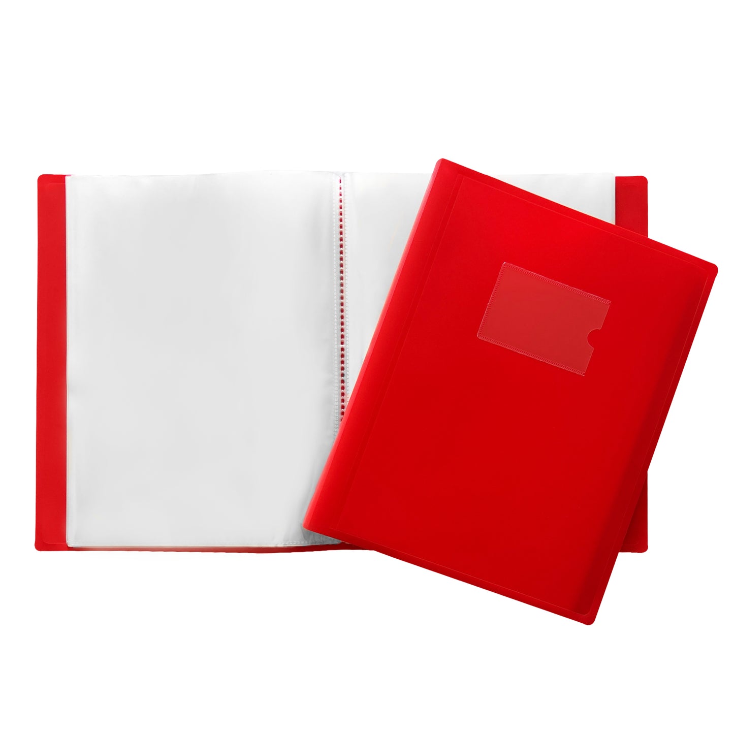 Pack of 5 A4 150 Pocket Red Flexible Cover Display Books