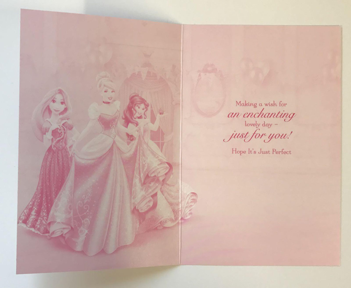 Disney Princesses Happy Birthday Card	