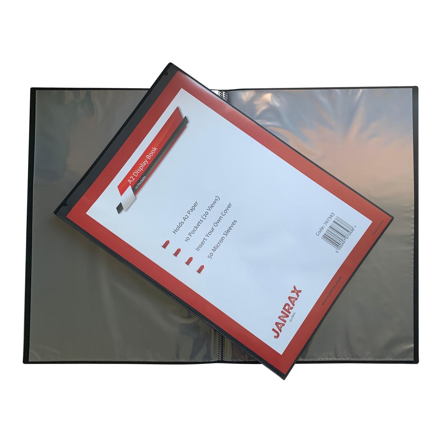 A2 10 Pockets Presentation Display Book by Janrax