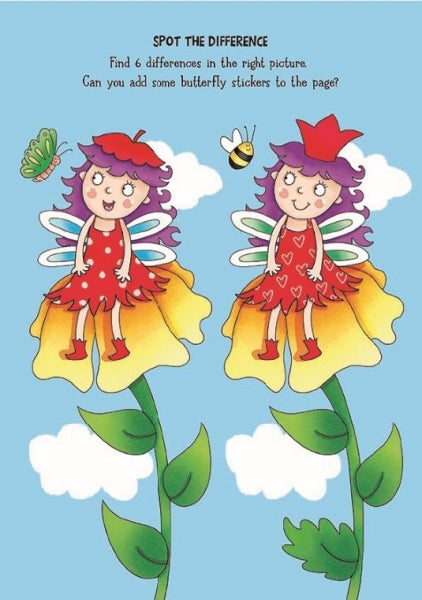 A4 Unicorn Or Princess Design My Fun Sticker Activity Book