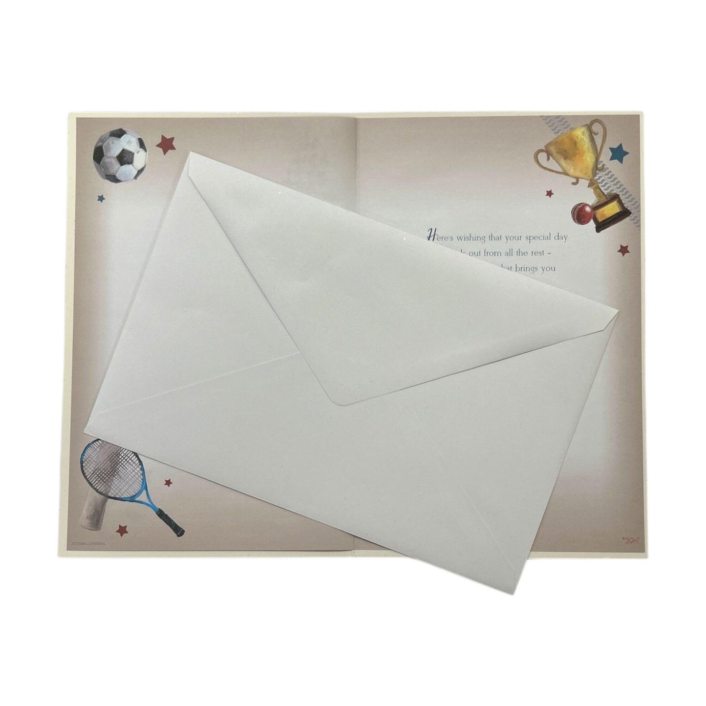 Age 40 Male Sports Themed Design Birthday Card