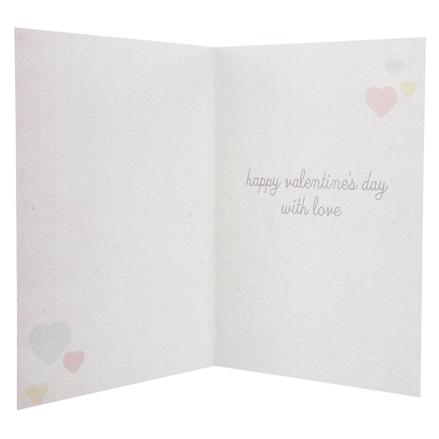 To My Girlfriend 'With Love' Valentine's Day Card