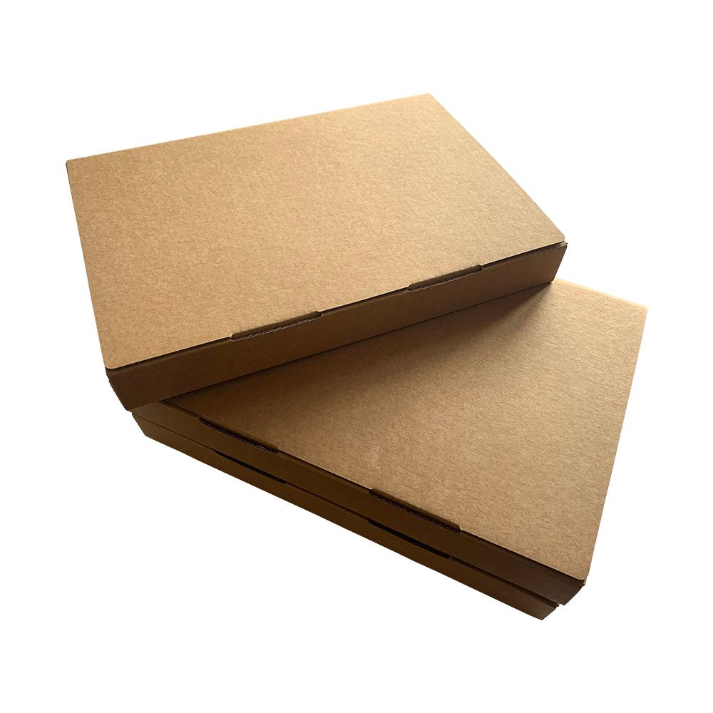 Pack of 3 A4 Kraft Box Files 3.5cm Depth