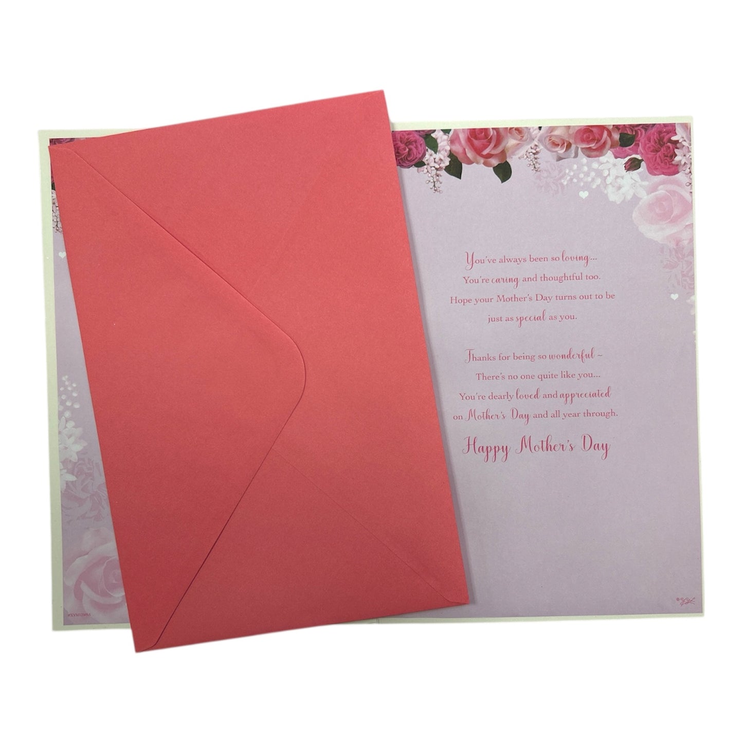 Happy Mother's Day To Someone Special Glitter Rose Design Card