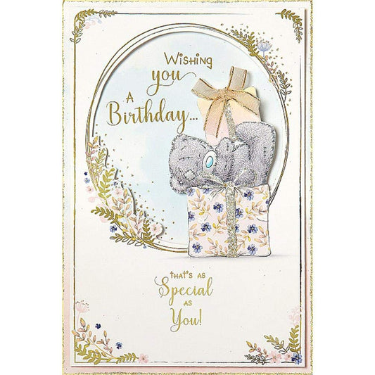 Wishing You a Birthday Me to You Handmade Birthday Card