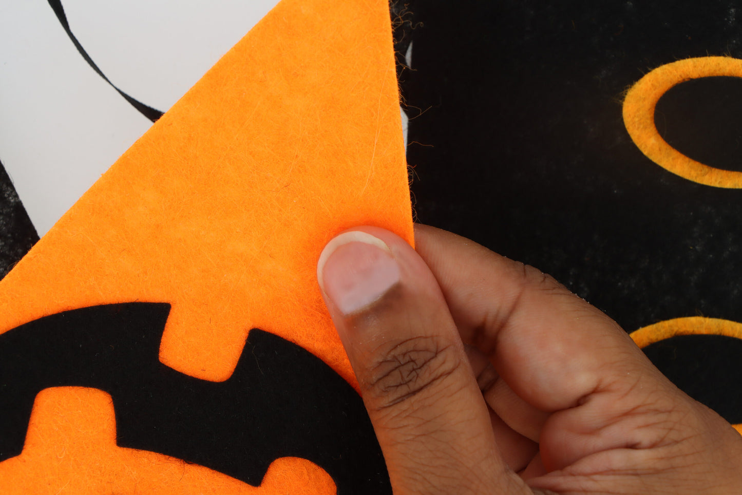 Pack of 12 DIY Felt Halloween Bunting Sets