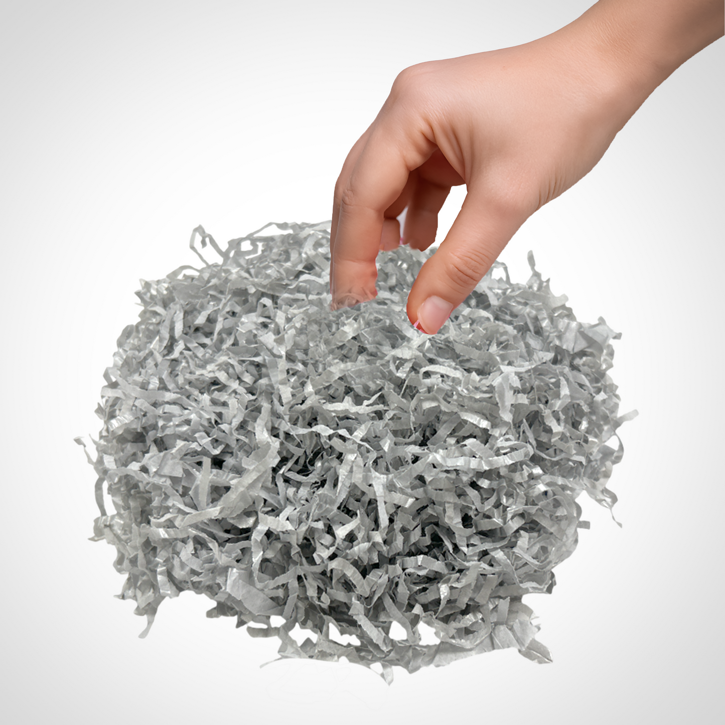 10 Boxes of Silver Tissue Shred 1kg - Total 10kg