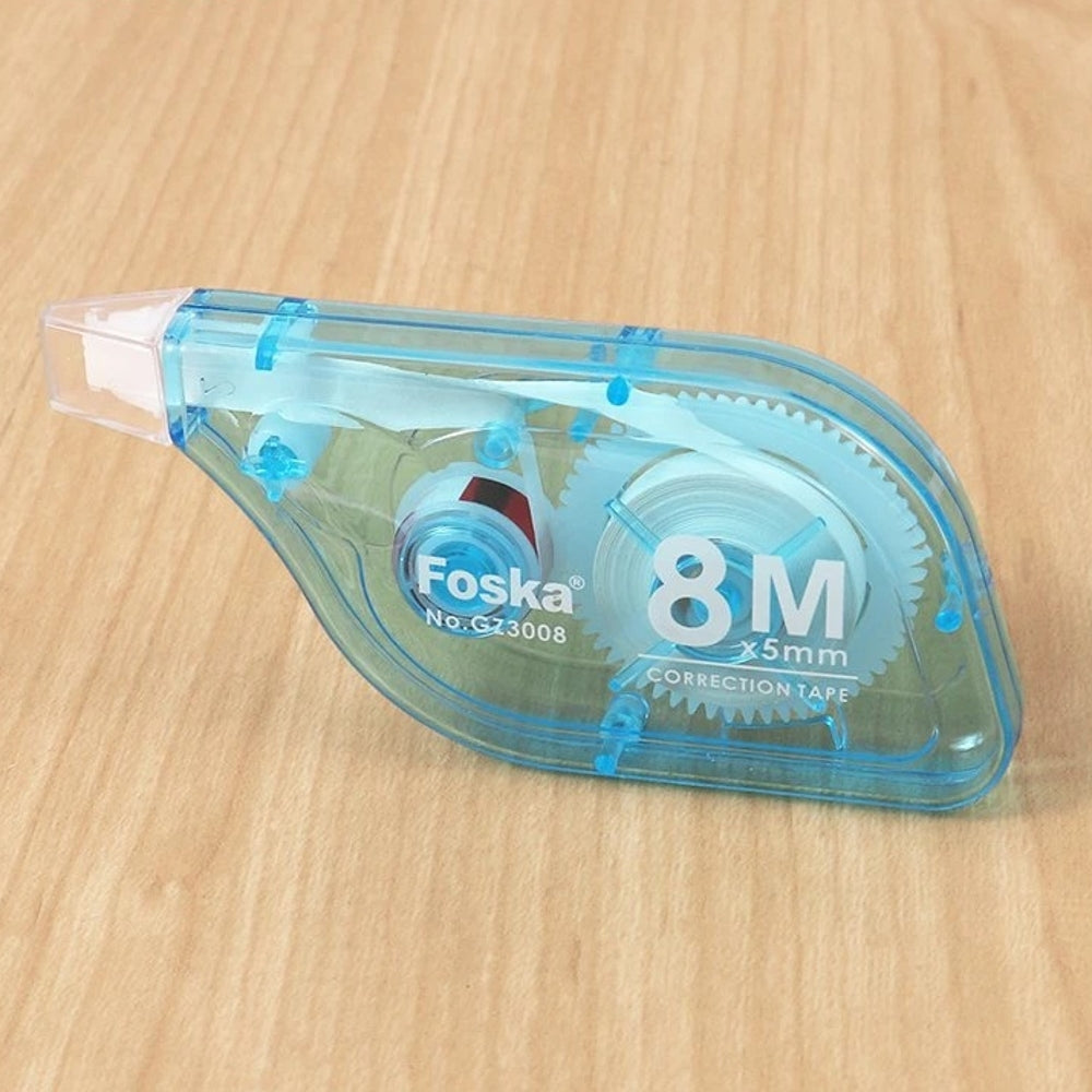8m Correction Tape - Assorted Colour Tint