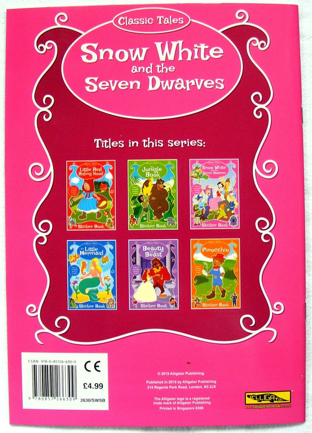 Classic Tales - Snow White and the Seven Dwarves - Sticker Book