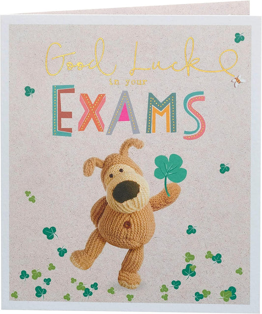 Boofle Good Luck Exams Card