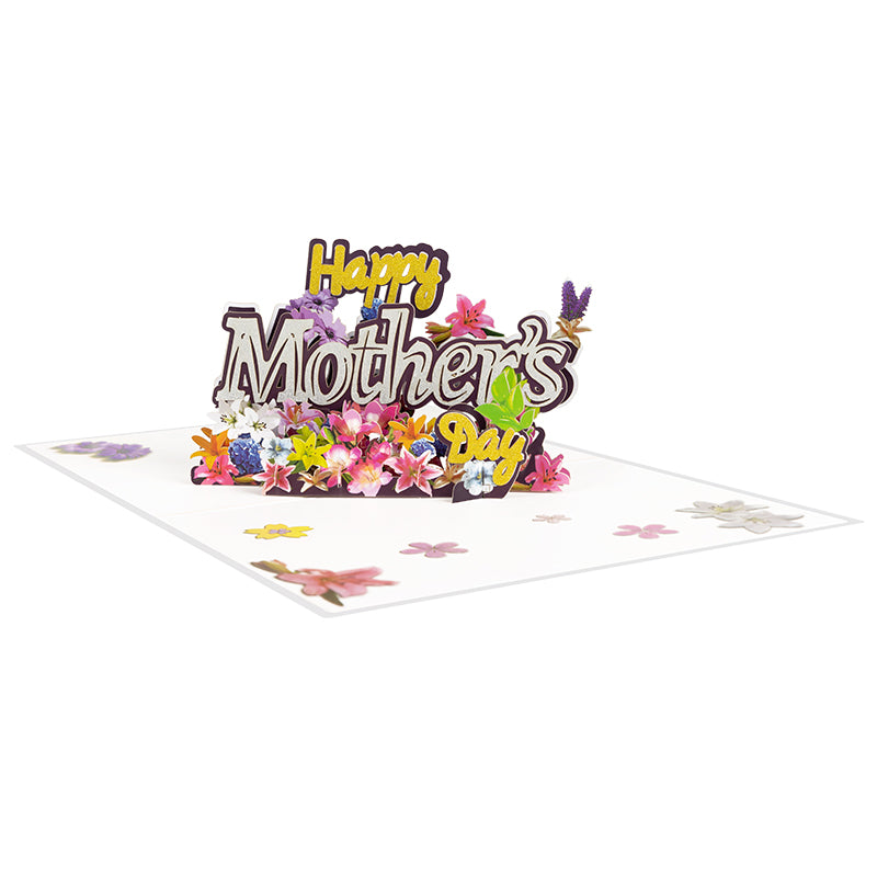 Love in Full Bloom Floral Butterfly 3D Pop Up Mother's Day Card