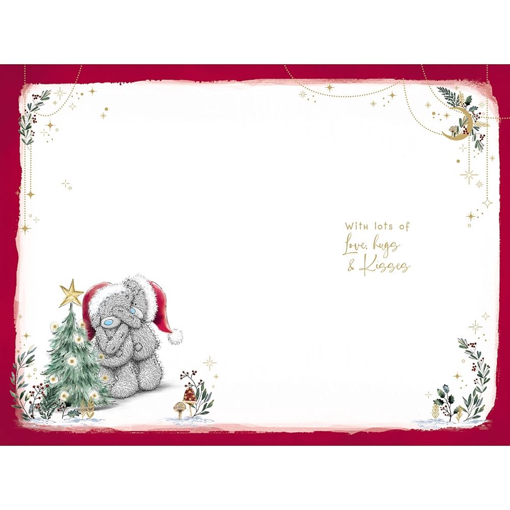 Bears In The Snow Boyfriend Christmas Card