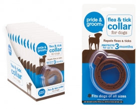 Pride and Groom Flea & Tick Collar For Dogs