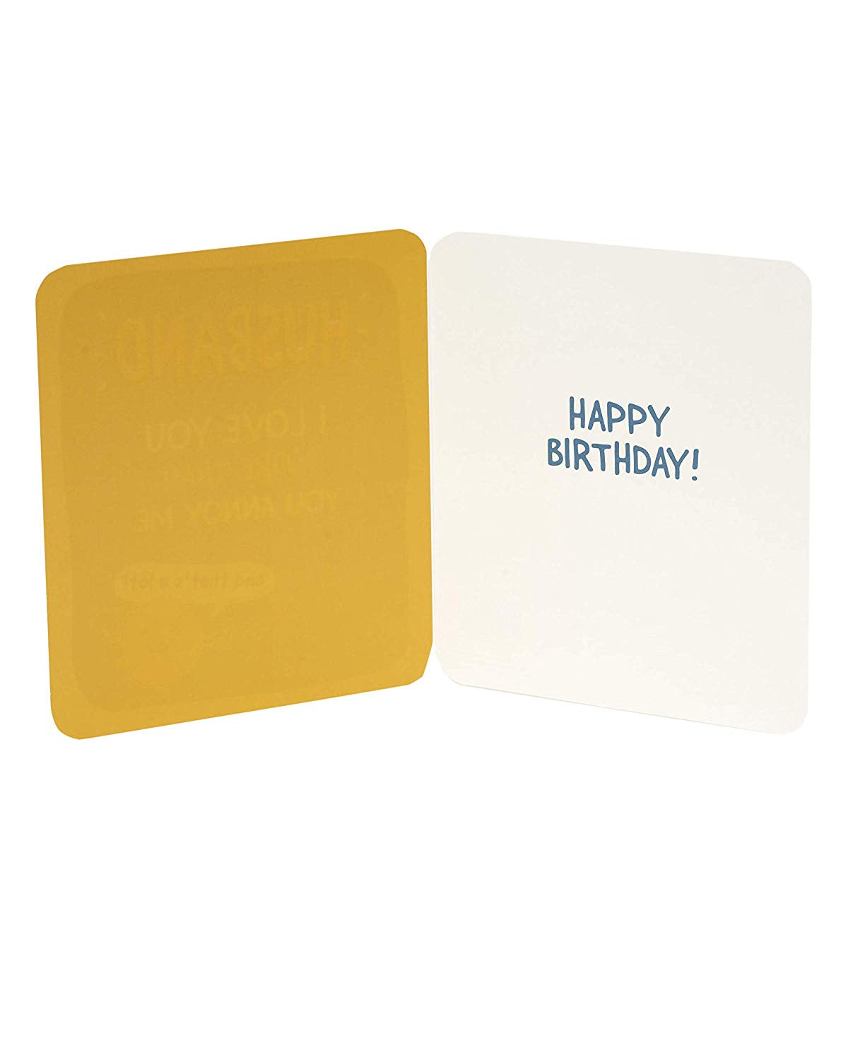 Funny Card for Husband Humourous Birthday Card