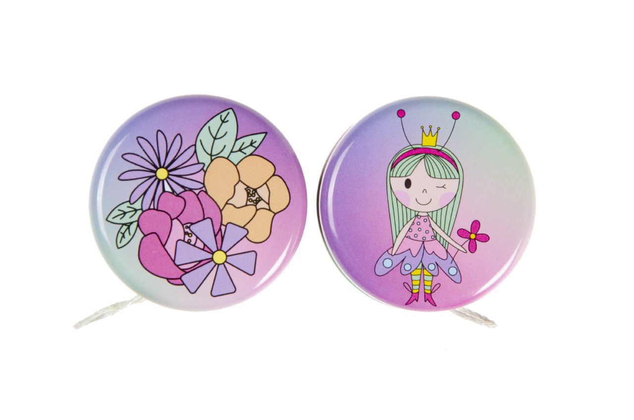 Pack of 24 Metal Yo-Yo Princess Return Tops